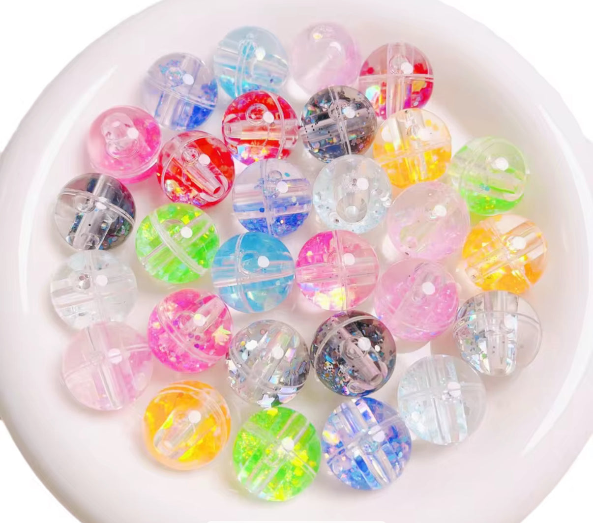 15mm Water beads mix of 5