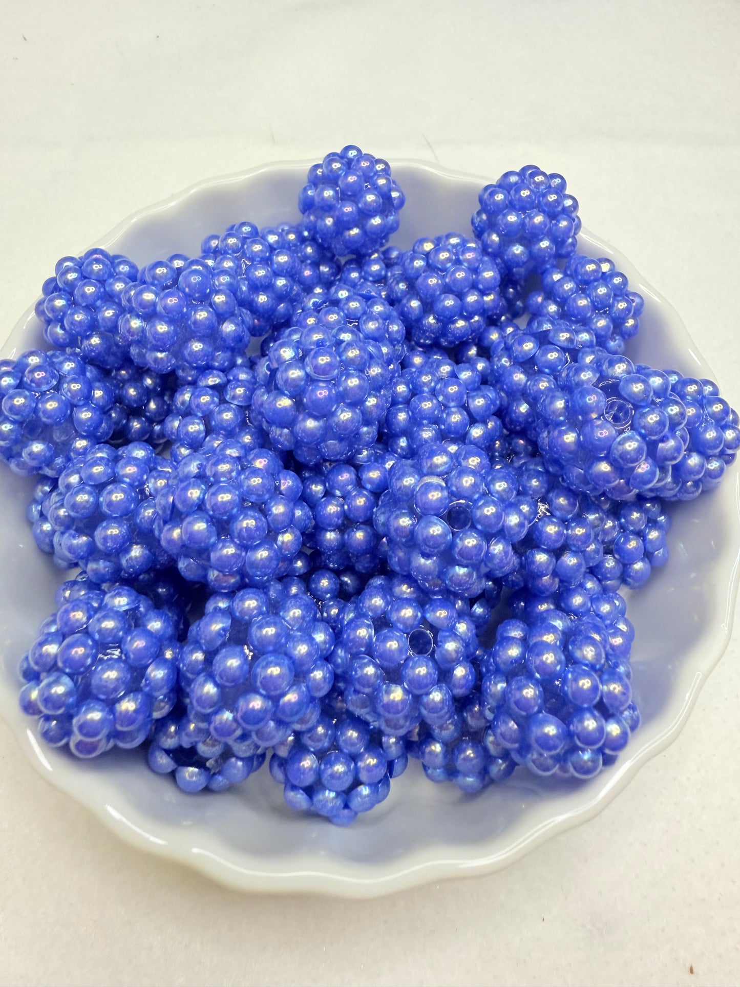 20mm Bubble acrylic beads (pack of 5)