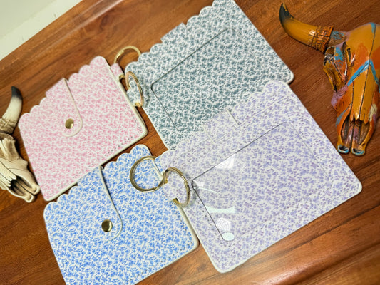 Floral wallets -Exclusive print