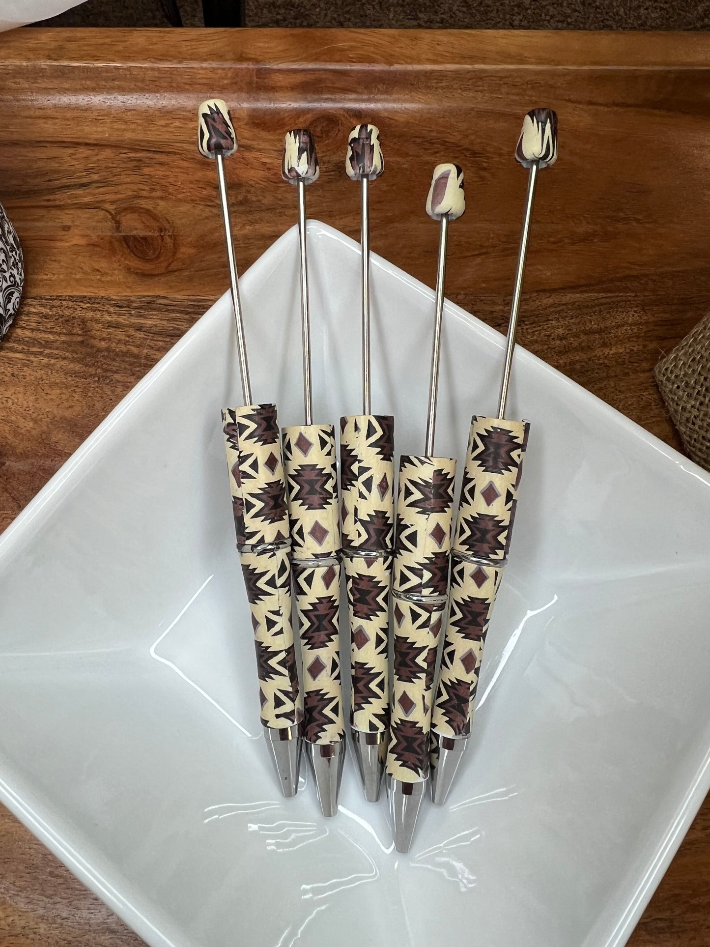 Earth tone Aztec pens EXCLUSIVE