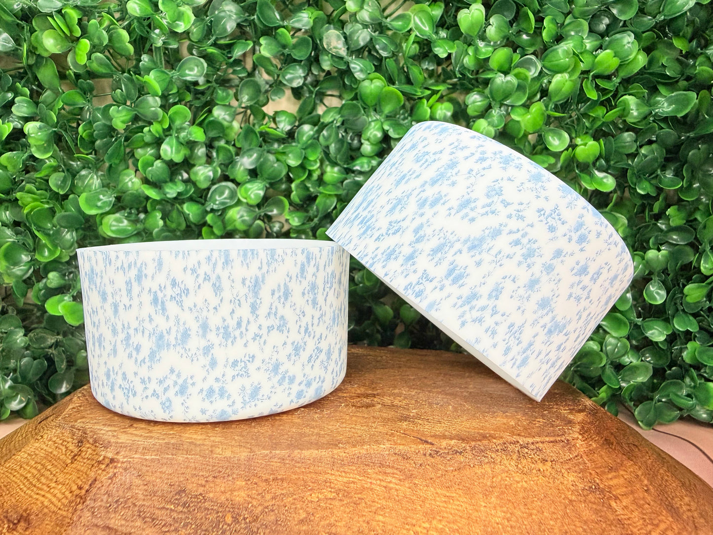 Cloud breeze blue floral tumbler boot •Exclusive•