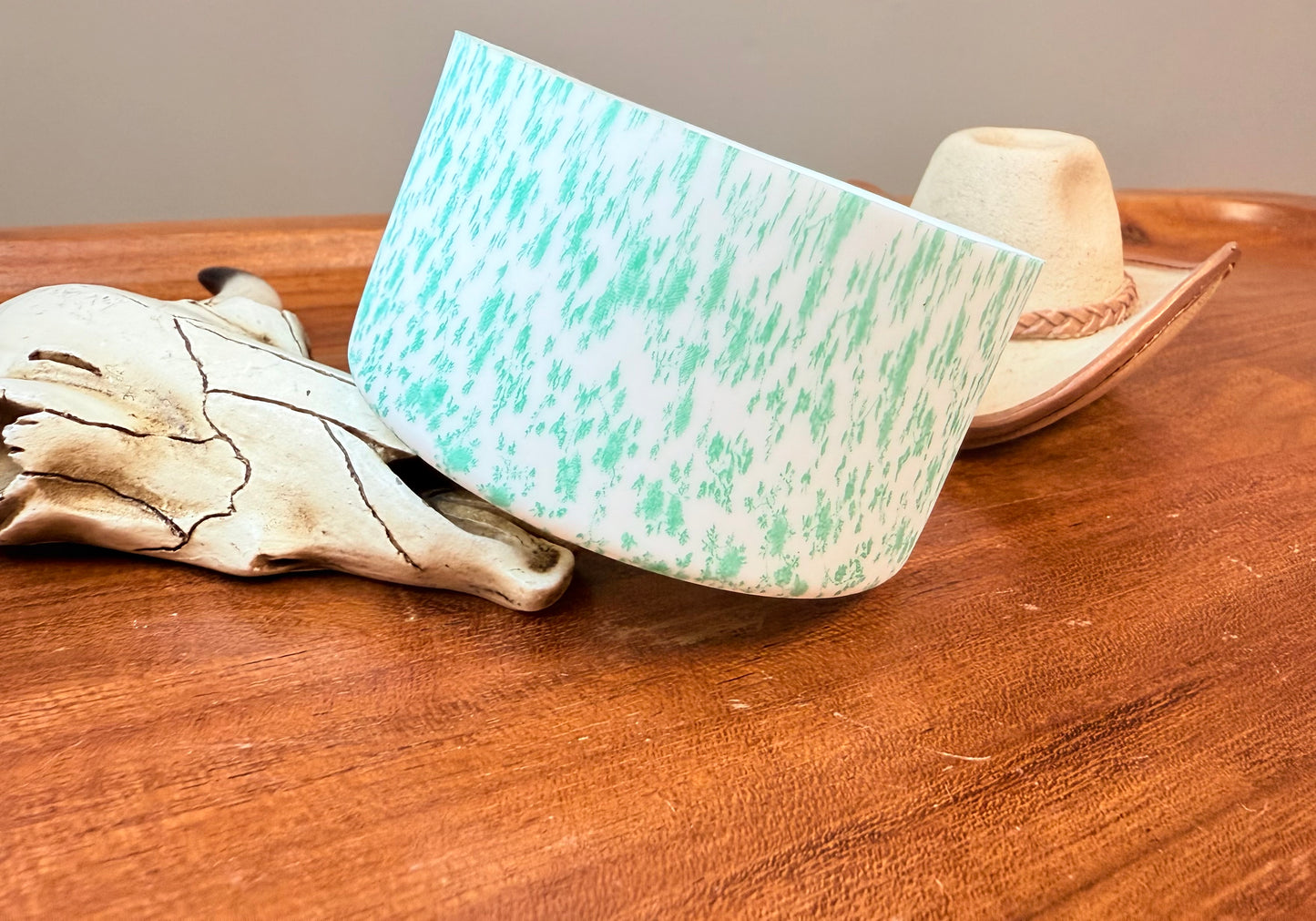 Light turquoise floral Tumbler boot EXCLUSIVE