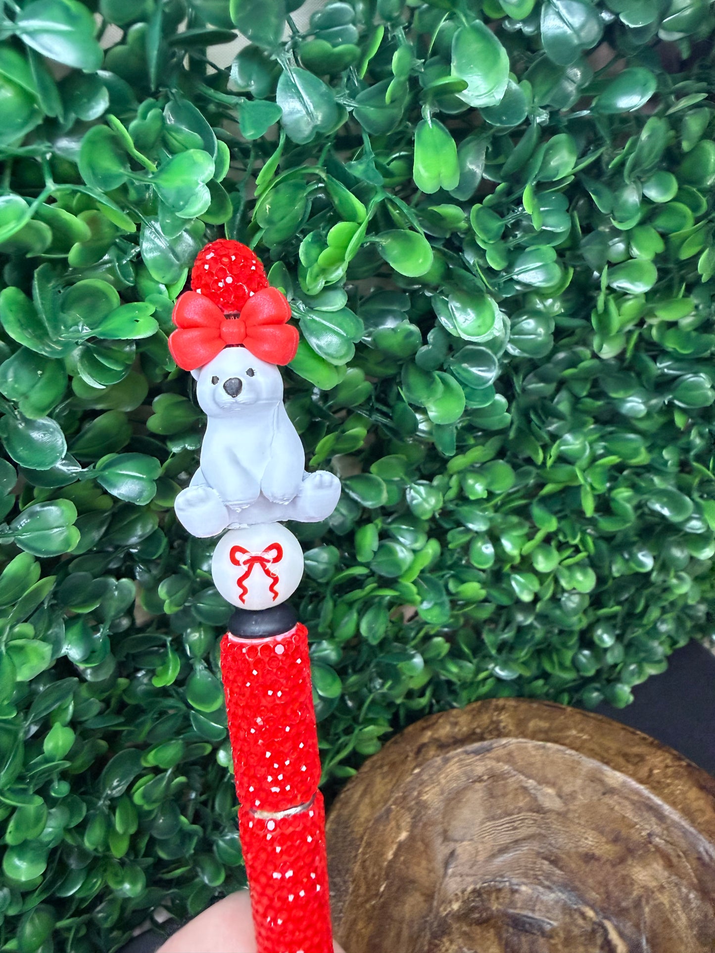 3D printed Polar Bear Focal (not silicone) ‼️turn around time for these 4-5 business days