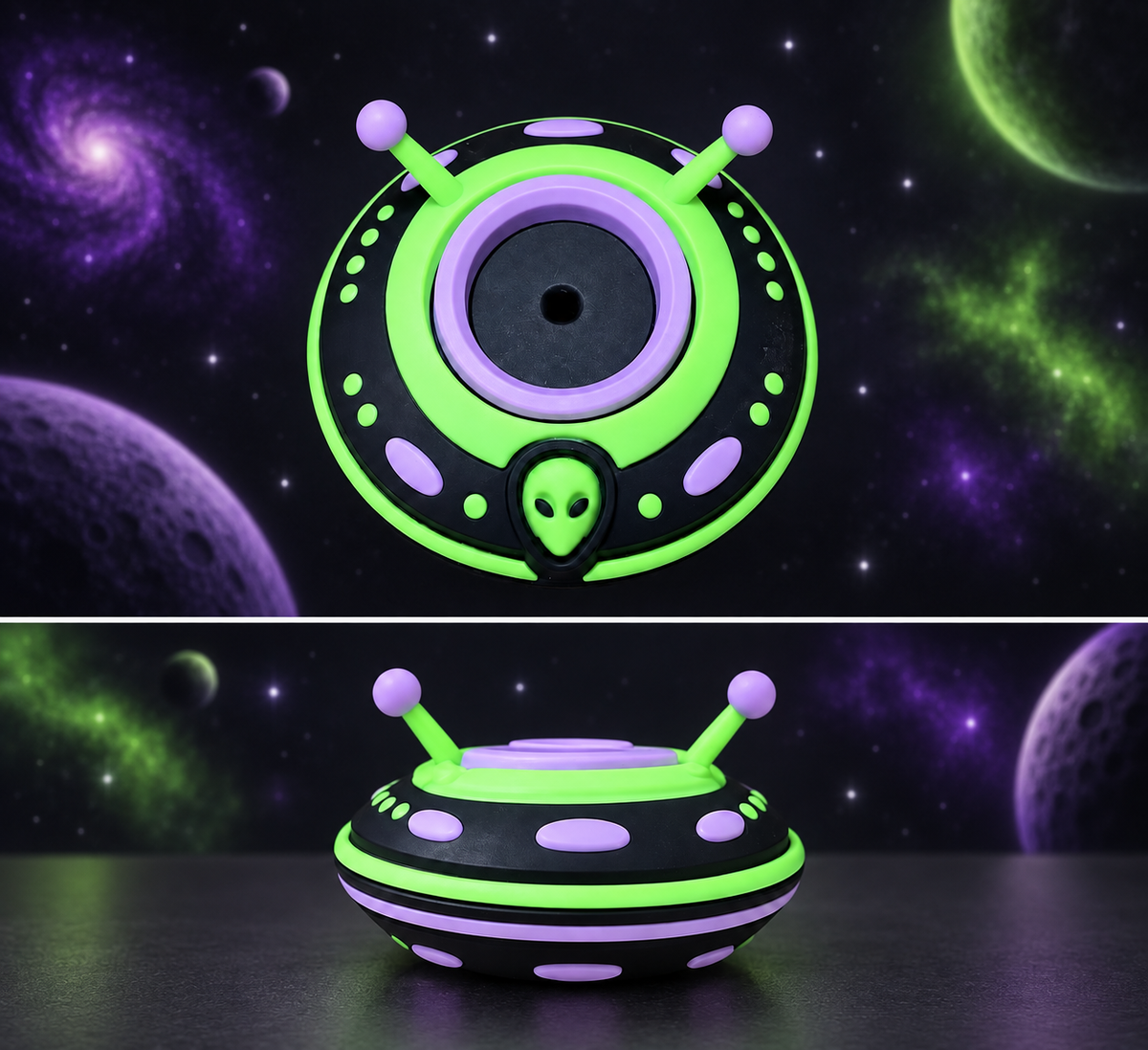Spaceship silicone focal •Exclusive collab•