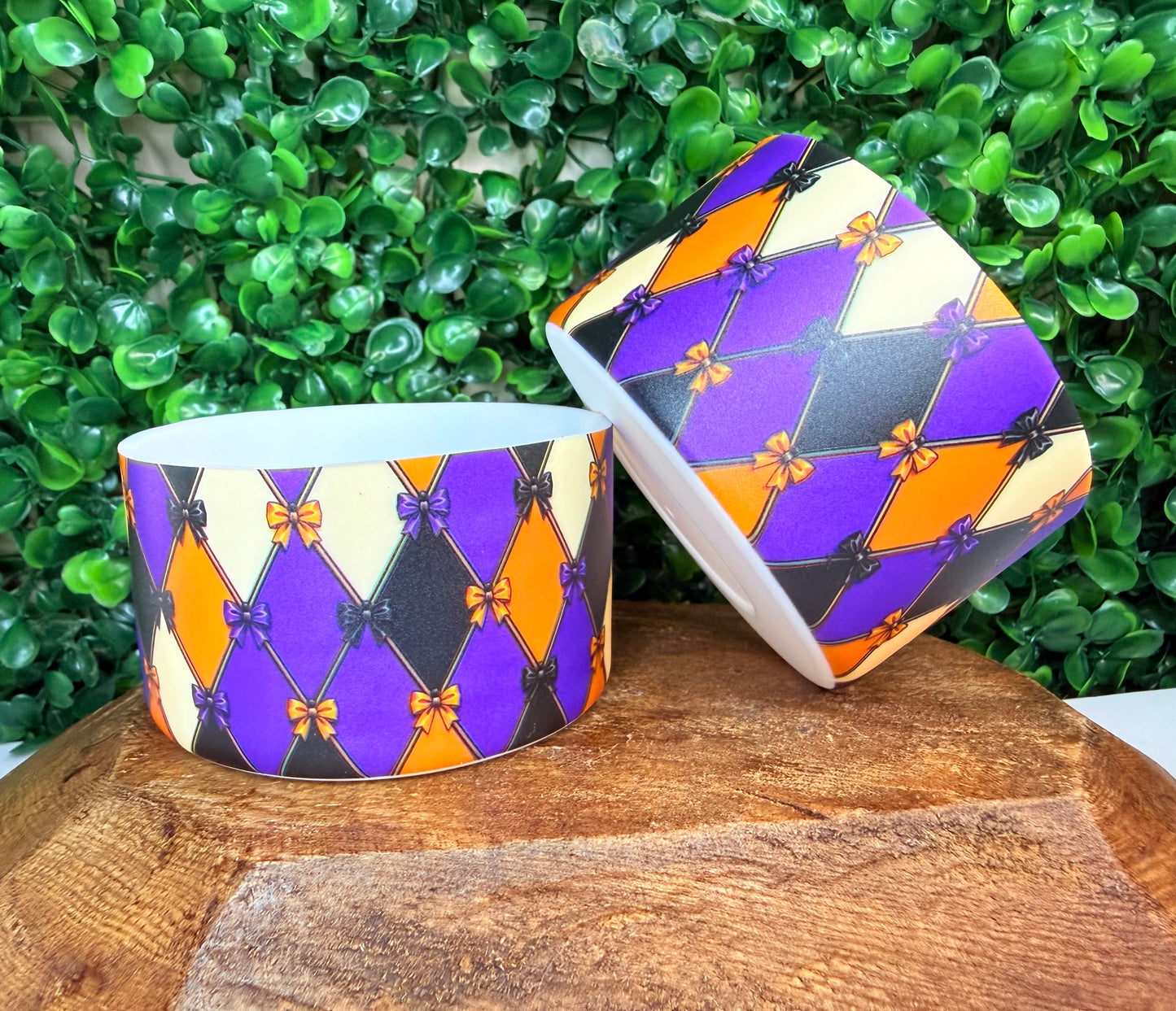 Harlequin Halloween tumbler boot •Exclusive•