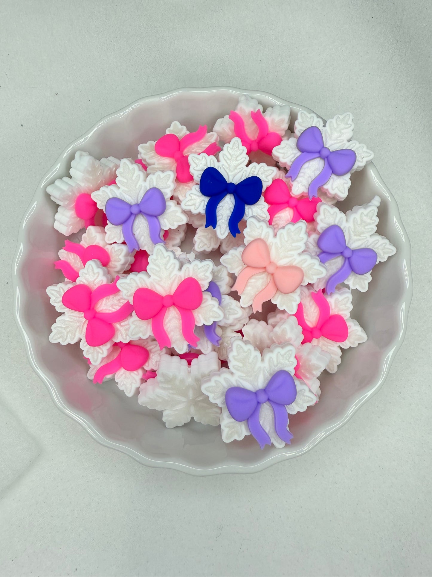 3D Snowflake with bow Focal •Exclusive•Collab
