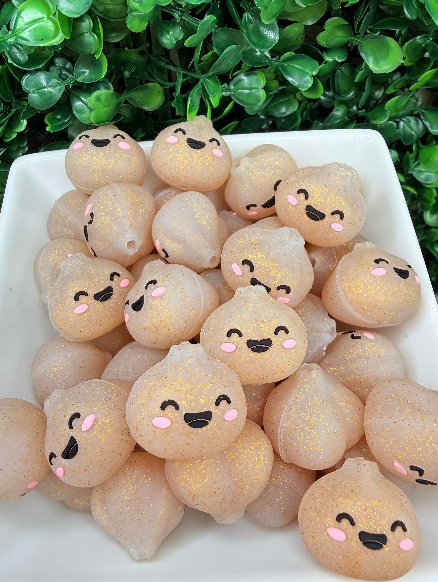 Gold Glitter Dumpling •Yum yum cheeks• Exclusive