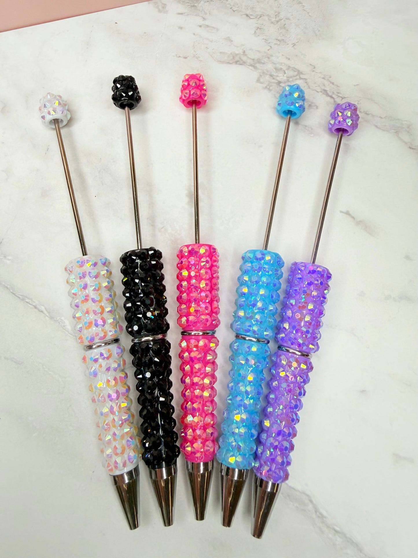 AB Diamond rhinestone beadable pen