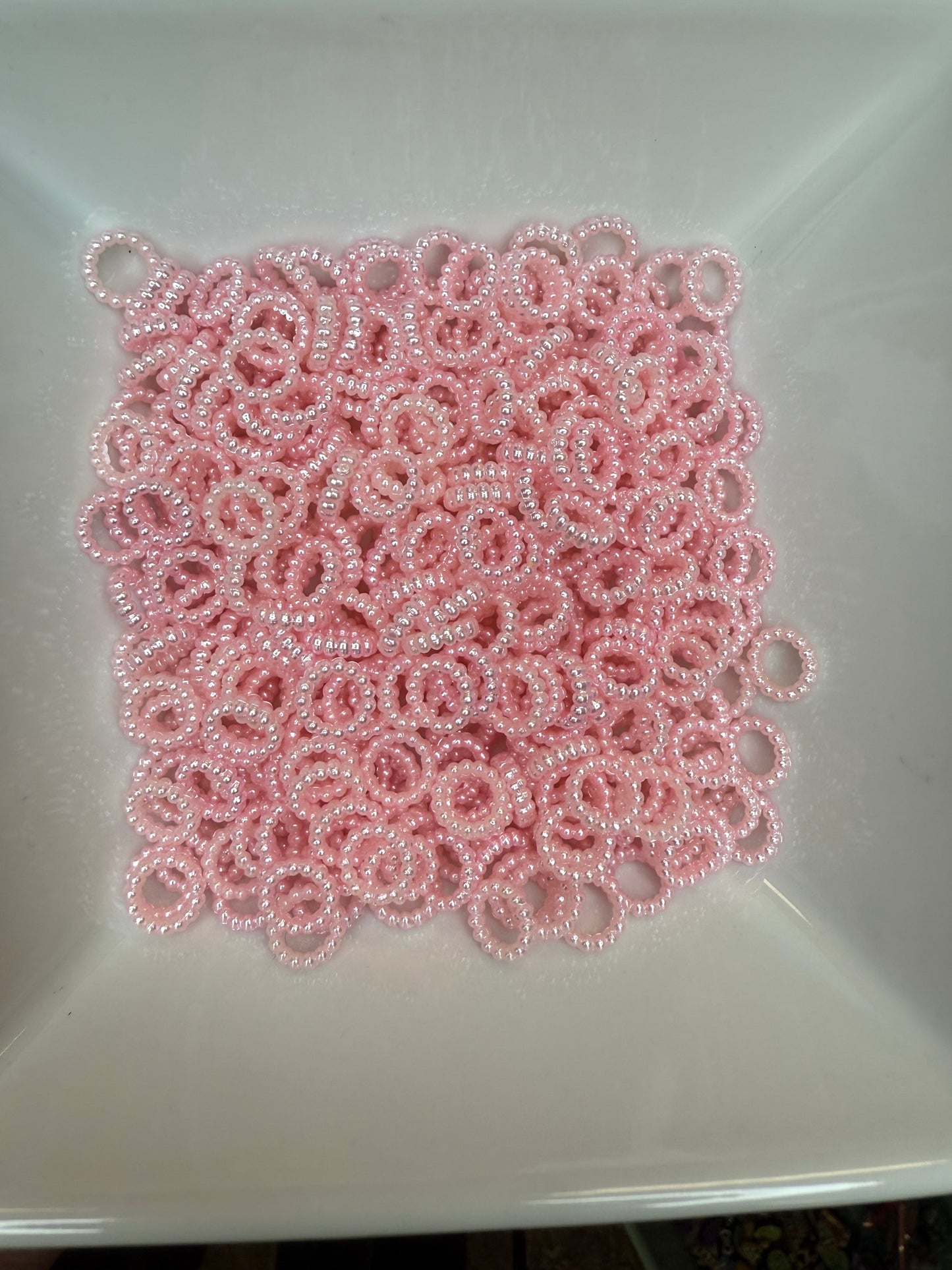 10mm Pearl spacer (pack of 10)