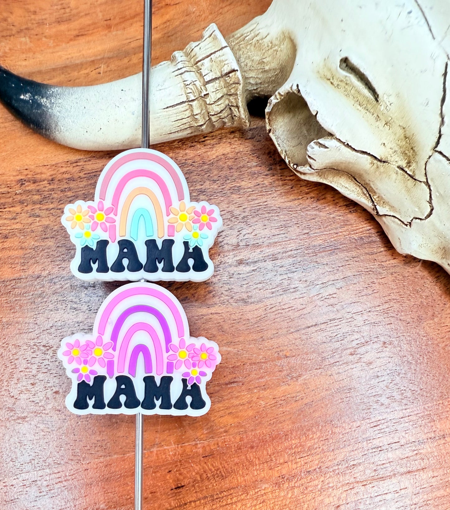 Rainbow flower Mama Focals (2 colors)