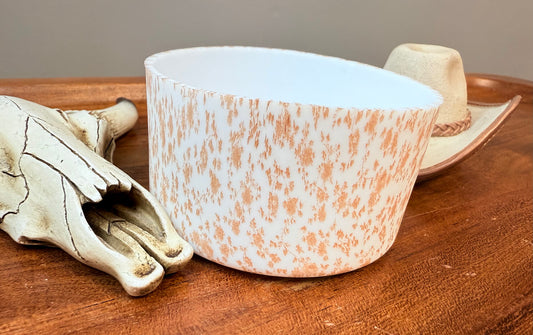 Desert brown Floral tumbler boot EXCLUSIVE