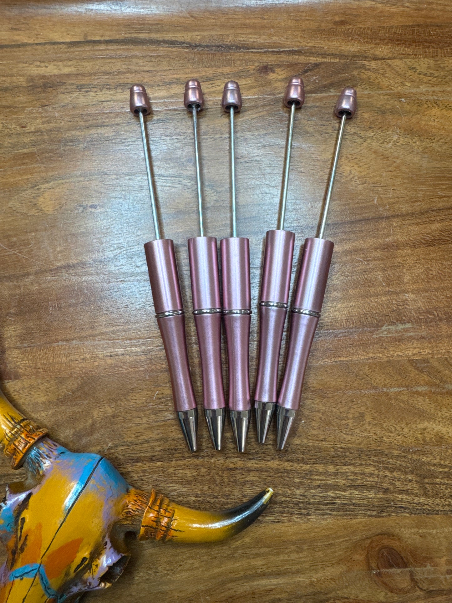 Pearl pink pens