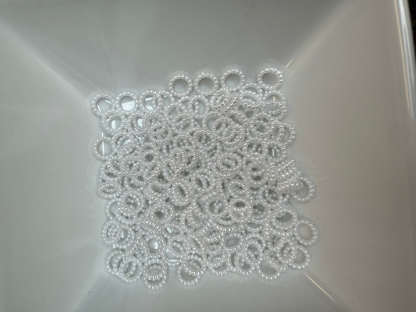 10mm Pearl spacer (pack of 10)