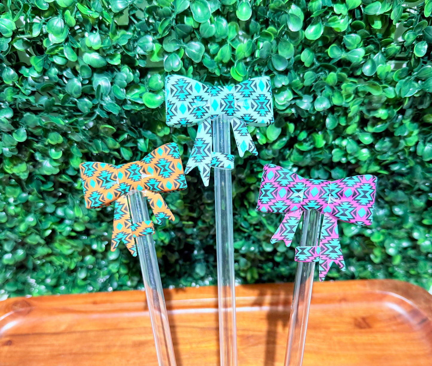 Aztec Design Strawtopper bow EXCLUSIVE