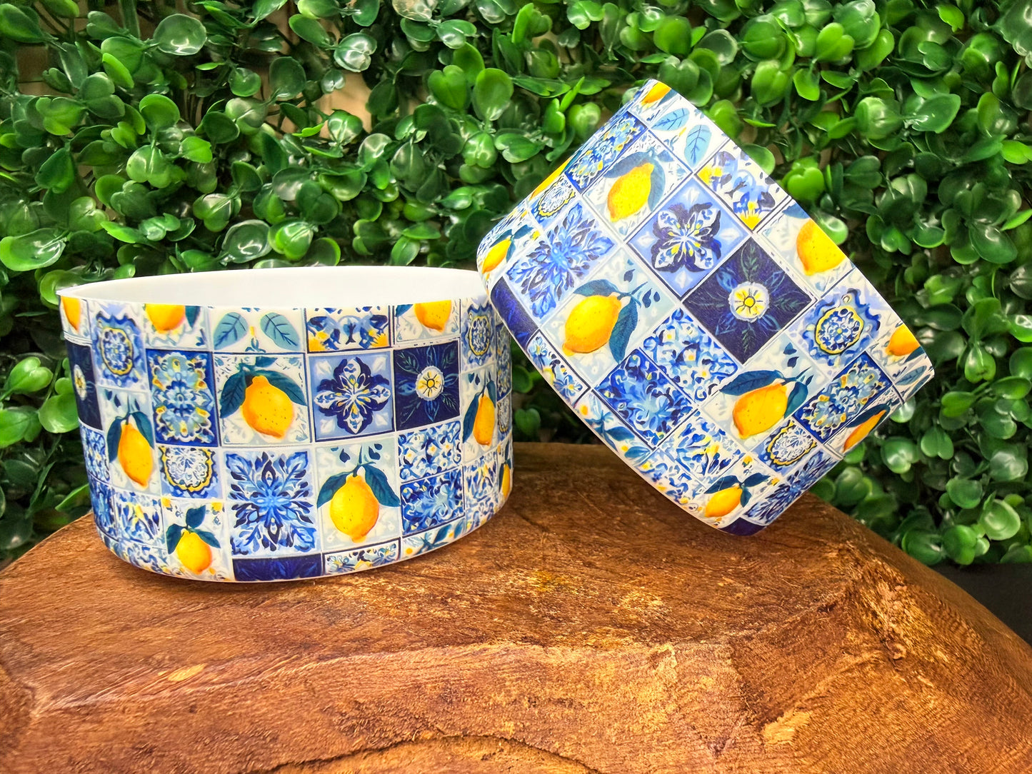 Lemon Blossom Tile Tumbler boot