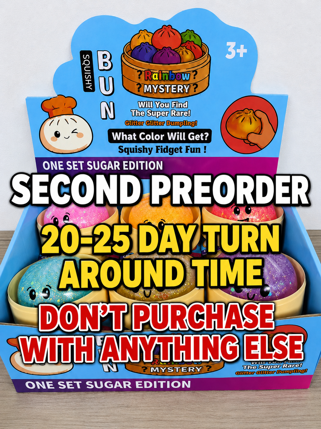 Second preorder - DUMPLINGS please read the description below before ordering.