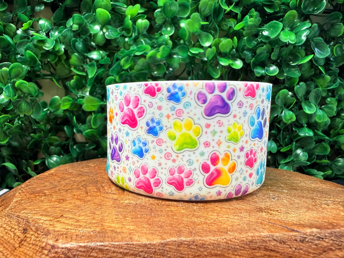 Swirl paw print tumbler boot •Exclusive•