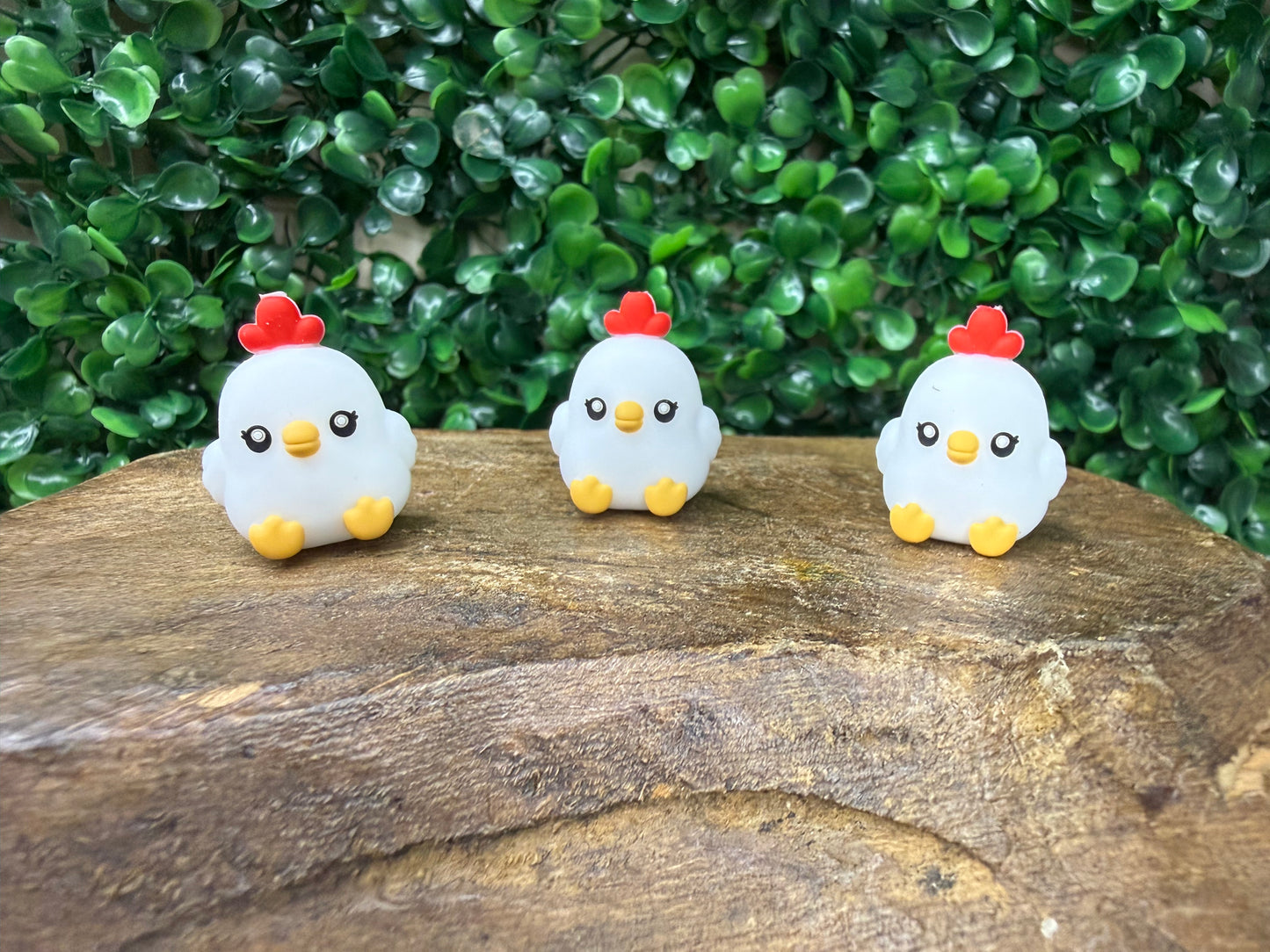3D Callie the Chicken silicone focal •Exclusive collab•