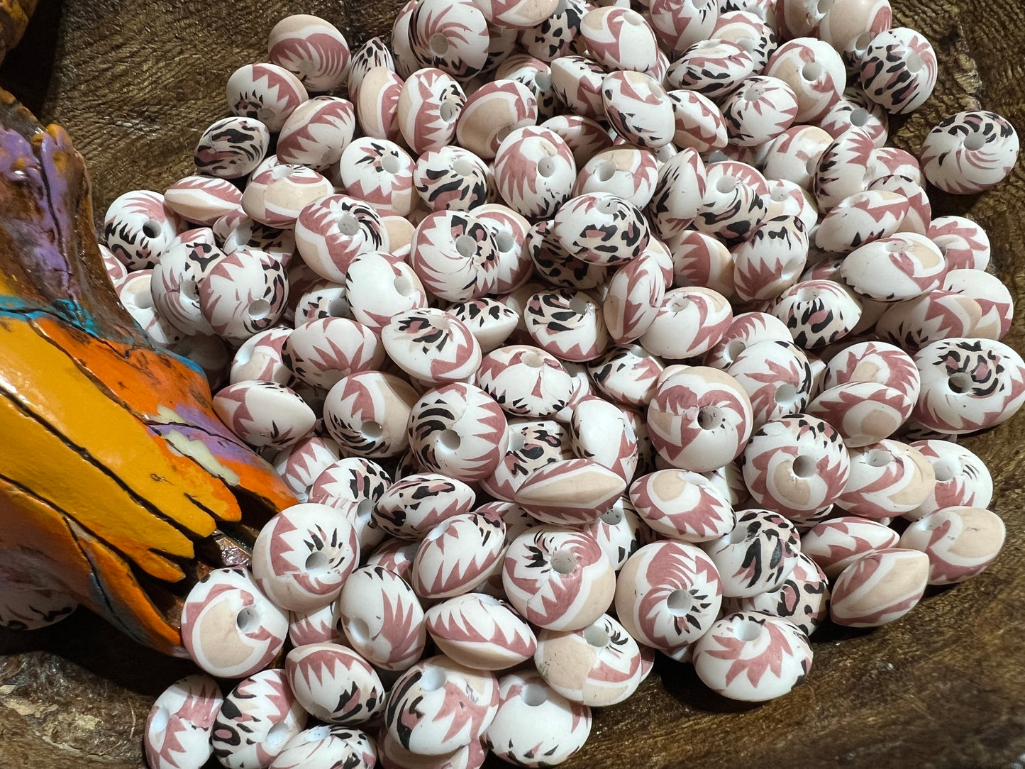 12mm Leopard Aztec Lentils