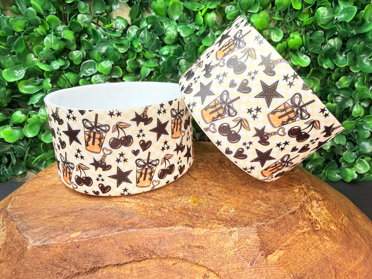 Cold brew and bows tumbler boot