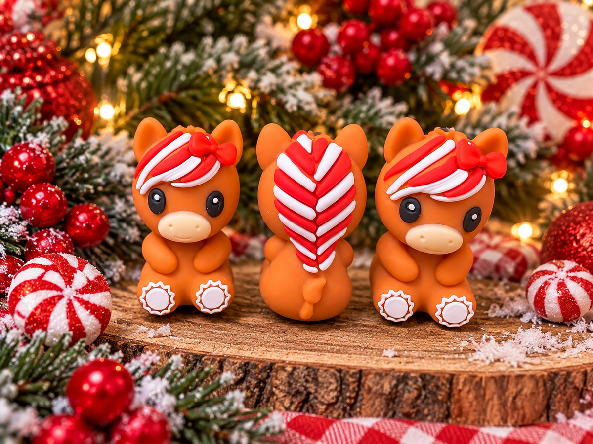 3D Harper the Peppermint Horse focal •Exclusive collab•