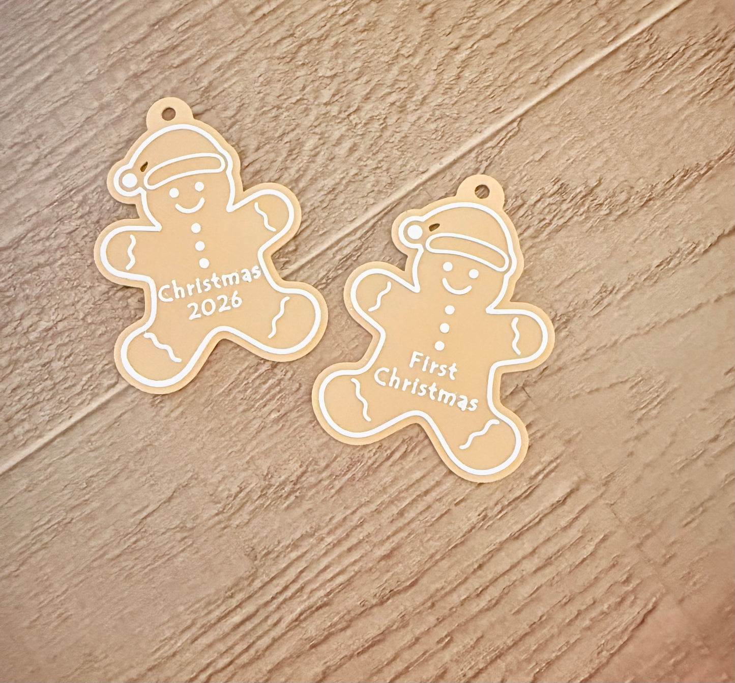 3D printed (not silicone) Gingerbread ornament