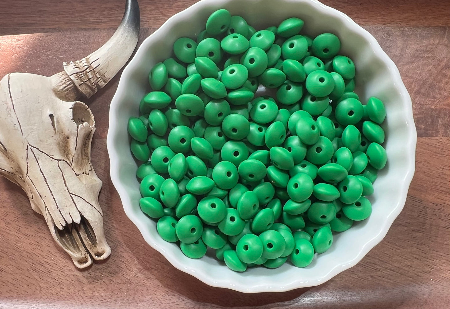 12mm Christmas Green lentils