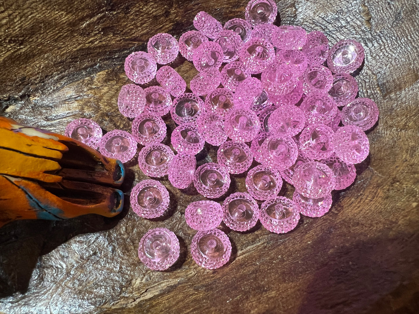 10mm Crystal Clear spacers