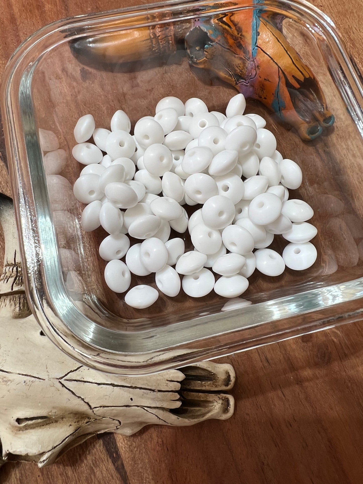 12mm White lentil