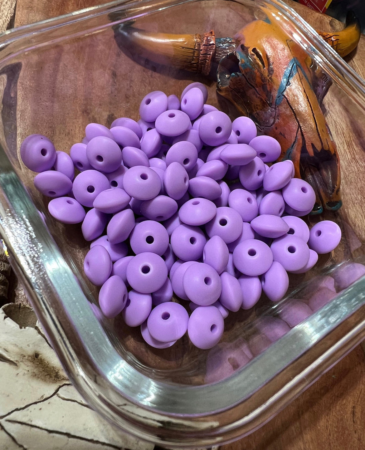 12mm Lavender Lentil