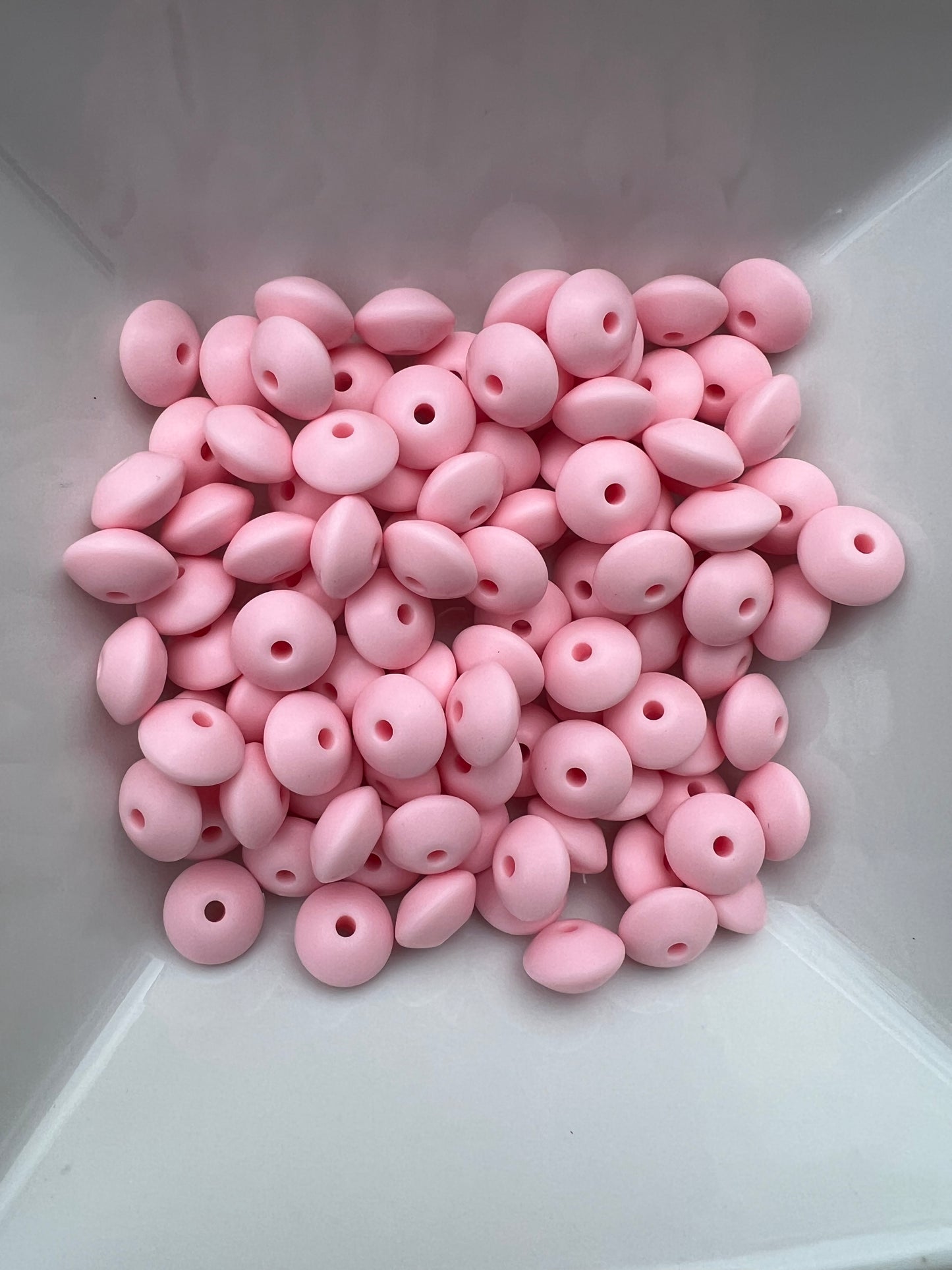12mm Pastel Pink lentils