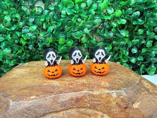 3D Printed Ghost face focal (not silicone) 3-5 business days turn around time