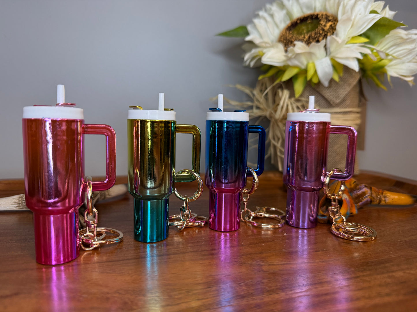 OMBRE tumbler keychain