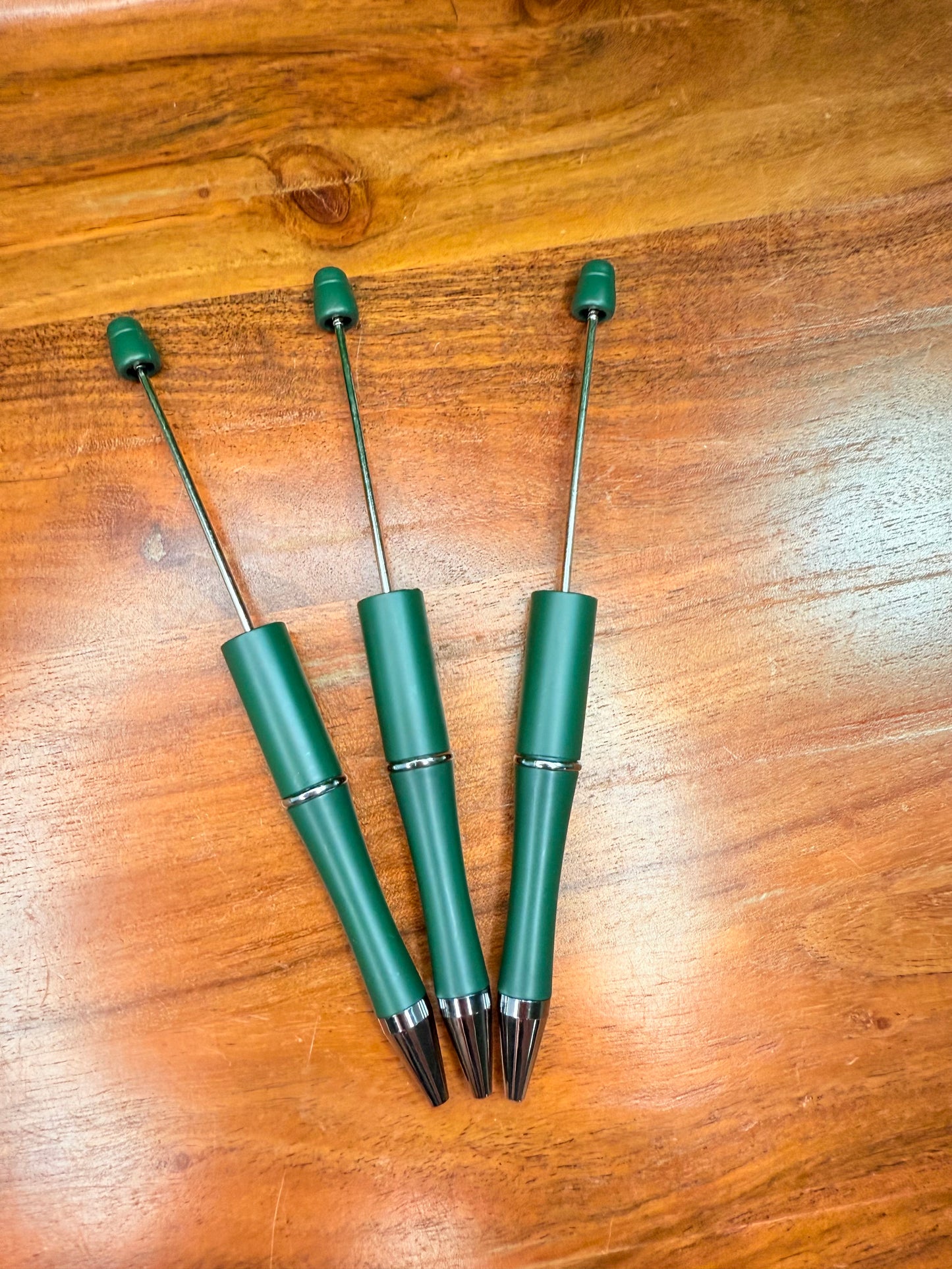 Pine Green beadable pen