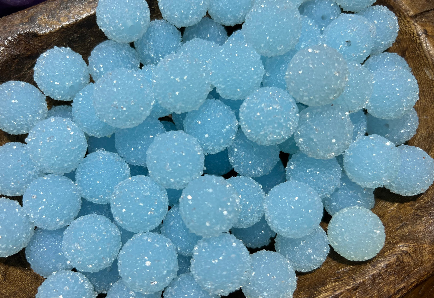 20mm Sugar Acrylic beads (multiple colors)