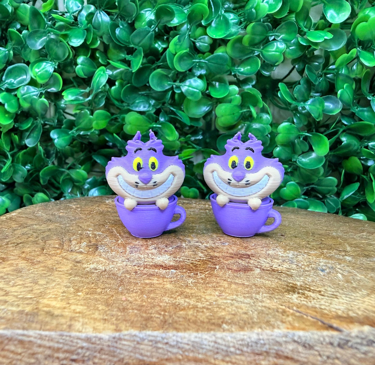 3D printed Cheshire cat focal (not silicone)