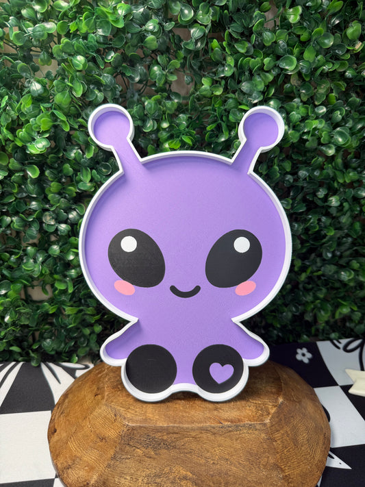 3D printed Alien cutie trinket/bead tray •Exclusive• 6x9 (not silicone) turn around time is 4-7 business days