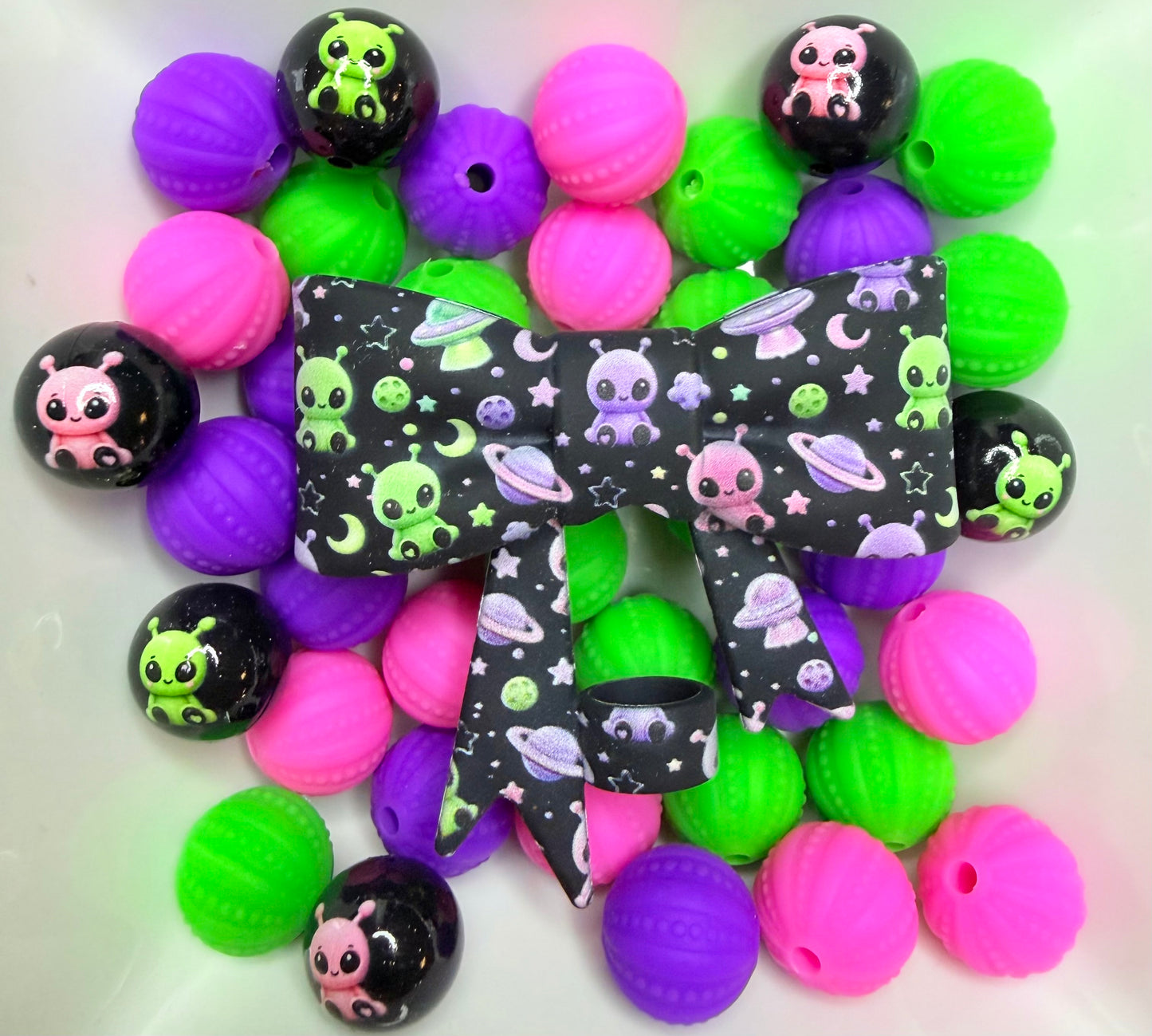 Cosmic Cuties strawtopper bow •Exclusive collab•
