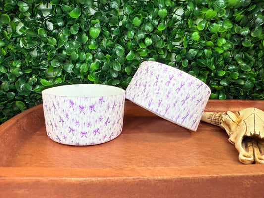 Purple Ribbons and petals tumbler boots EXCLUSIVE