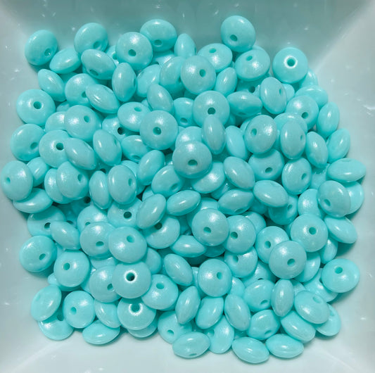 12mm Opal Aqua lentils