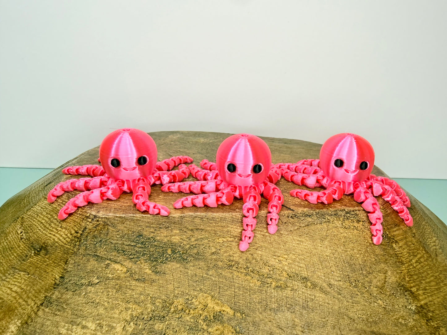 3D printed Silk Summer pink octa the octopus focal (not silicone) turn around time is 3-5 business days