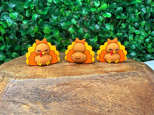 Cute 3D Turkey focal