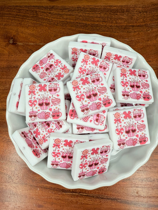 Valentines collage focal