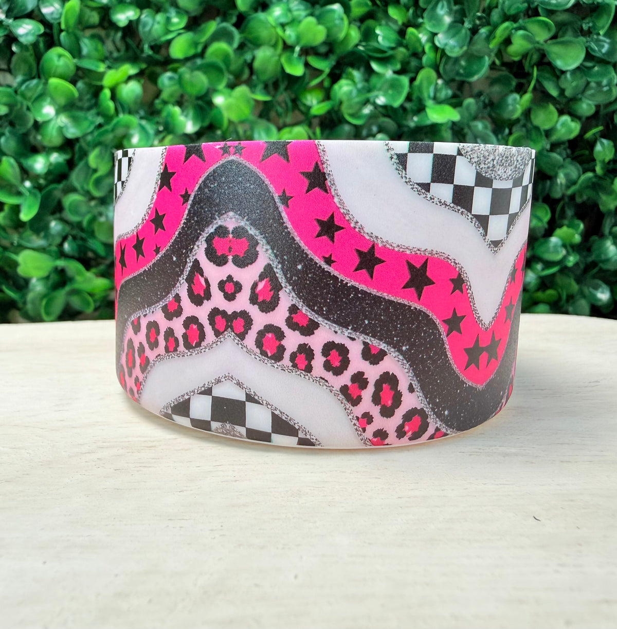 Pink Rebel girl swirl tumbler boot •Exclusive•