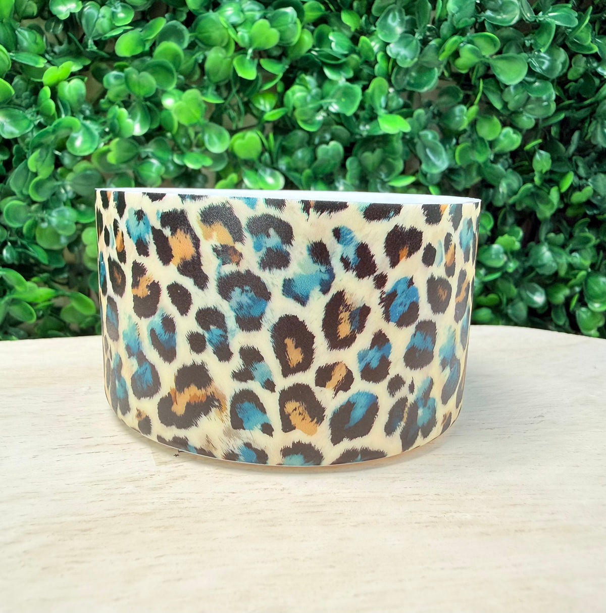 Blue leopard wild side tumbler boot •Exclusive•