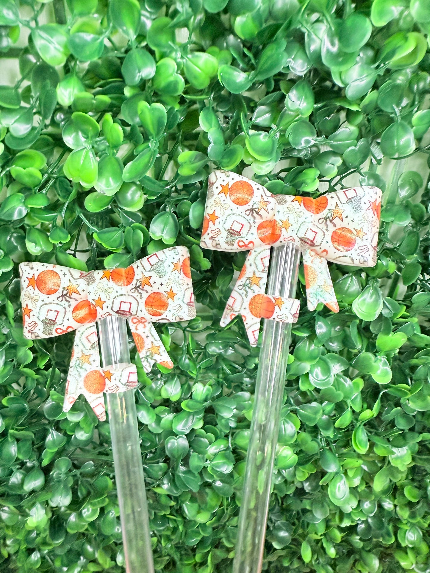 Opal Basketball strawtopper bow
