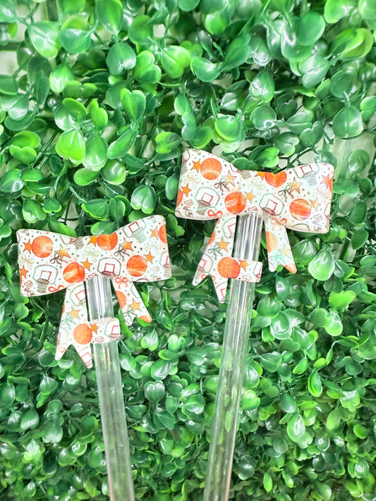 Opal Basketball strawtopper bow