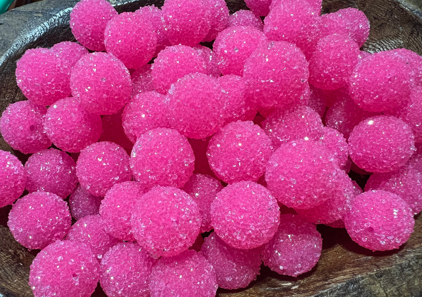 20mm Sugar Acrylic beads (multiple colors)