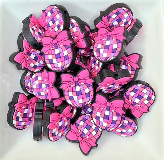 Disco ball with bow Focal
