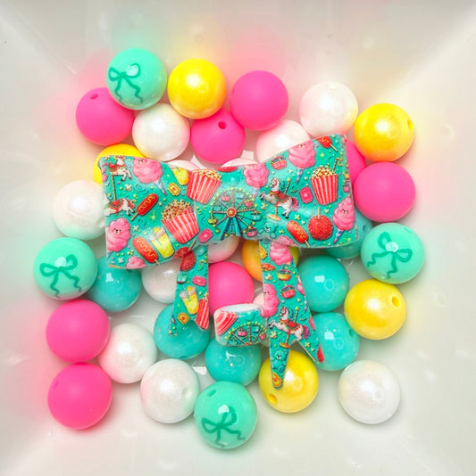 Carnival Dream strawtopper bow •Exclusive collab